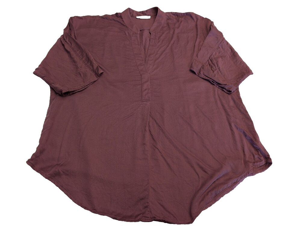 Neu Nomads Women's Tunic Shirt Organic Cotton Linen Blend Top XS